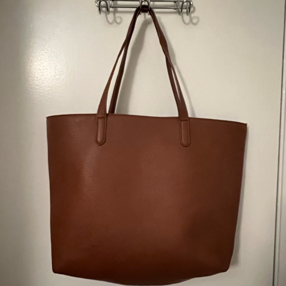 Urban Outfitters Faux Leather Tan tote bag